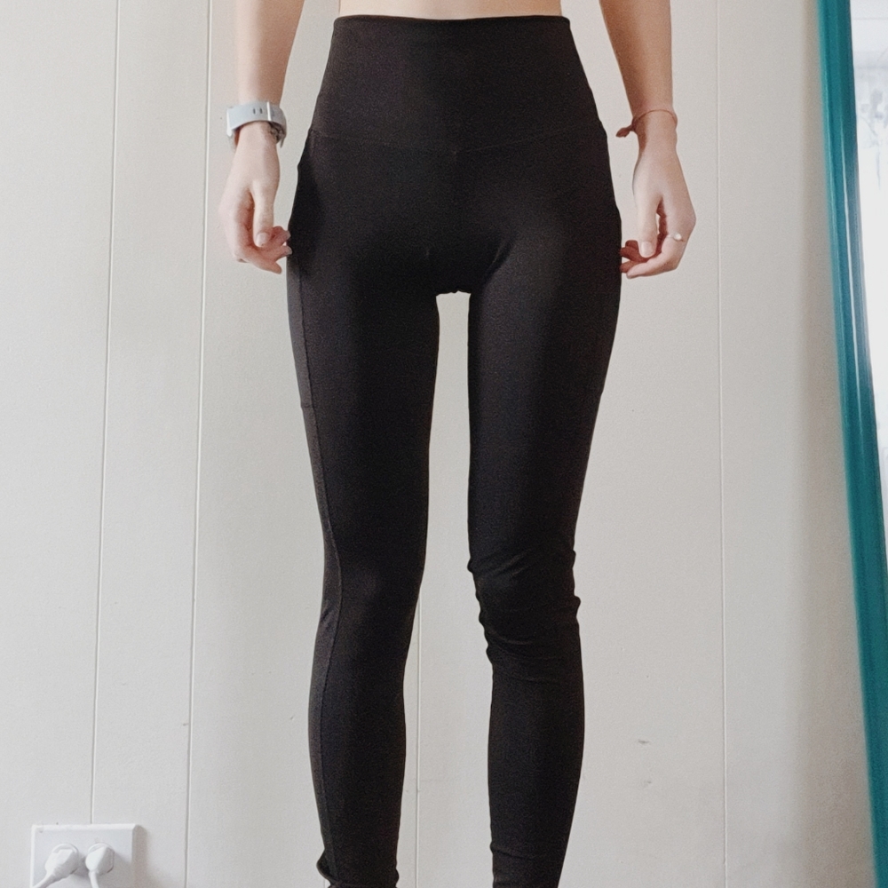 Black High Waist Workout Leggings